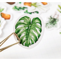 Наклейки "New plants", стікери, 45 шт