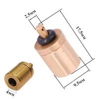  Переходник адаптер для заправки туристических Epi-gas газовых баллонов, медь