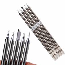 Набор жал 5шт T12 для паяльных станций паяльников Hakko Набор жал 5шт T12 для паяльных станций паяльников Hakko