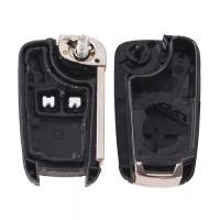 Выкидной ключ, корпус под чип, 2кн, Opel Astra 2, HU100