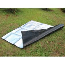 Алюминиевая пленка влагостойкая подкладка для наружного кемпинга и пикника, туристический коврик 200*200
