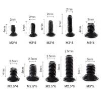 Винты микровинты потайные для ноутбуков M2 M2.5 M3, 500шт, набор