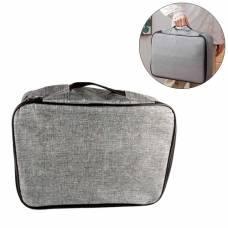 Органайзер дорожный сумка для документов 37x27x10см, серый Органайзер дорожный сумка для документов 37x27x10см, серый