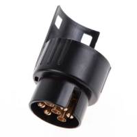 Перехідник з 7pin розетки автомобіля на 13pin штекер прицепа, адаптер фаркопа