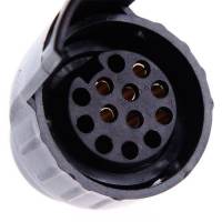 Перехідник з 7pin розетки автомобіля на 13pin штекер прицепа, адаптер фаркопа