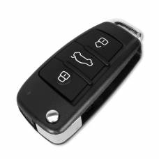 Выкидной ключ, корпус под чип, 3кн, Audi, без лезвия Выкидной ключ, корпус под чип, 3кн, Audi, без лезвия