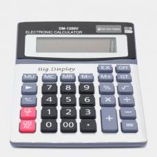 Калькулятор настольный бухгалтерский 19x14.5см 12-разрядный DM-1200V