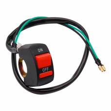 Переключатель кнопка для света фар на руль мотоцикла 22мм