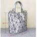 Женская сумка большая в корейском стиле с геометрическим рисунком