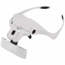  Очки увеличительные, лупа налобная с LED подсветкой, 5 линз 1X-3.5X 9892B1