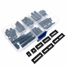 Панели SCS 66шт гнезда для микросхем DIP 6 8 14 16 18 20 24 28