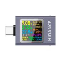 USB тестер тока напряжения емкости, Type-C, Hidance HDC-085C