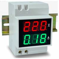 Цифровой вольтметр амперметр D52-2042