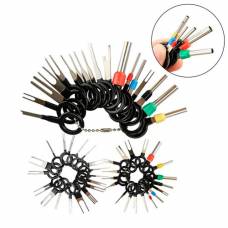 Набор съемников 59шт для извлечения пинов контактов из разъемов авто Набор съемников 59шт для извлечения пинов контактов из разъемов авто