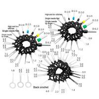 Набір знімачів 59шт для вилучення пінів контактів із роз'ємів авто