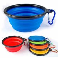 Складная силиконовая миска