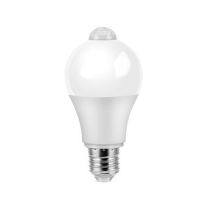 Лампа светодиодная с датчиком движения E27, 12 LED 5Вт