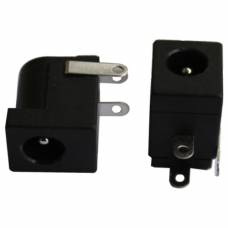 Разъем гнездо питания DC005 5.5x2.1мм, 10шт, на панель