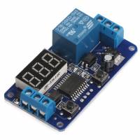 Реле с настраиваемой задержкой 12V, таймер отсчета