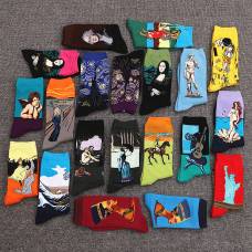 Шкарпетки з репродукціями шедеврів живопису