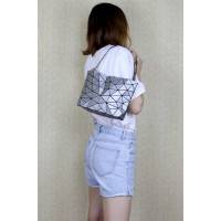 Жіноча сумка в корейському стилі з геометричним малюнком під дорогоцінний камінь