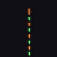 Набор из 3 светящихся LED поплавков 2-5г для ночной рыбалки, K-803/807/809