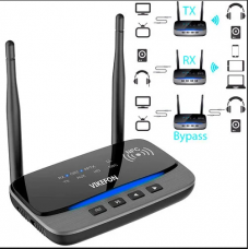 Bluetooth 5.0 аудіо приймач передавач 80м aptX HD SPDIF VIKEFON BT-B21