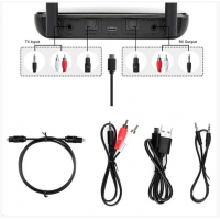 Bluetooth 5.0 аудіо приймач передавач 80м aptX HD SPDIF VIKEFON BT-B21