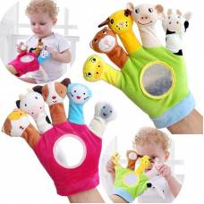 кукольные пальчиковые плюшевые игрушки - кукольные перчатки