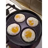 Сковорода з заглибленнями для яєчні і млинців 24 см