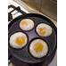 Сковорода с углублениями для яичницы и блинов 24 см