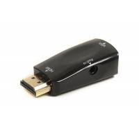 Перехідник HDMI (M) -VGA (F) c гніздом 3.5 Jack для аудіокабелем