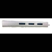 3-х портовый USB Адаптер 3.0 хаб + Ethernet port 