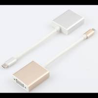 Адаптер USB 3.1 Type-C -> VGA (монітор) перехідник