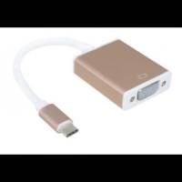 Адаптер USB 3.1 Type-C -> VGA (монітор) перехідник