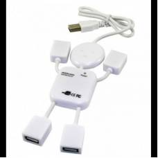 4-х портовий USB 2.0 хаб, "человечик" з індикацією роботи (USB Hub)