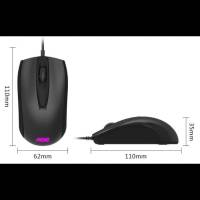 USB оптическая USB мышь AOC MS120 для ноутбука, ПК, 800dpi