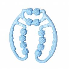 Кольцевой 12-колесный роликовый массажер для рук, ног и шеи