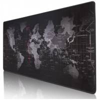 Игровая поверхность, большой коврик для мышки игровой 70x30см Карта Мира