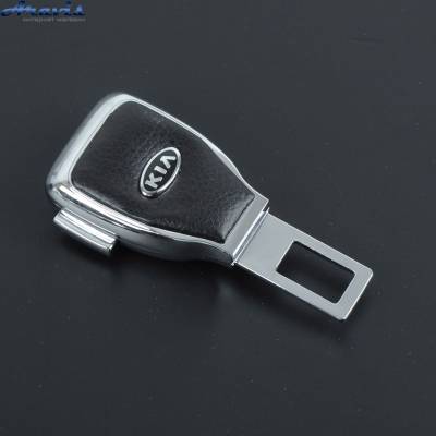 Заглушка ремня безопасности метал KIA  на кнопке