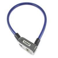Велосипедный замок с грубым тросом Nikko, велозамок с ключом, трос 10мм 