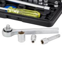 Набір насадок торцевих ¼ "в кейсі 16шт Grad (6003045)