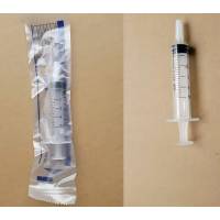 Шприц - дозатор (без иглы + колпачок) в индивидуальной упаковке 3ml и 5ml 