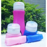 Складная силиконовая бутылочка 450 мл для пищевых продуктов