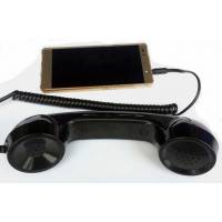 Простая гарнитура в виде ретро трубки телефона под разьем 3,5 мм