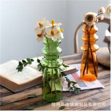 Креативная ретро стеклянная ваза