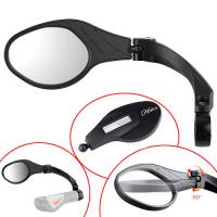 Велосипедное зеркало заднего вида на трубу руля, шарнир Hafny HF-MR081L