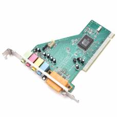 PCI 4 канальная звуковая карта + MIDI Game порт C-Media CMI8738-SX