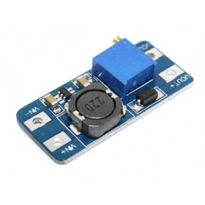 Повышающий преобразователь напряжения DC-DC MT3608 2-24В на 5-28В 2А