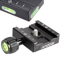 Основа швидкозажимна Andoer QR-50 Arca Swiss для штативної головки